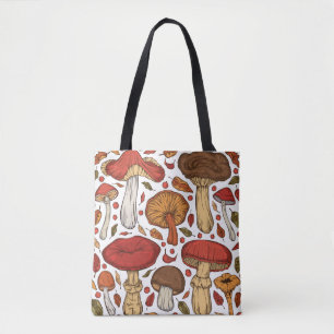 Bolsa Tote Florestas Comestíveis: Coleção Selvagem Vintage.