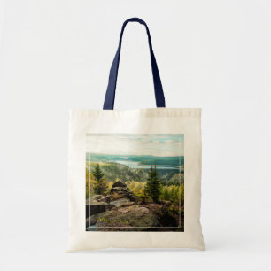 Bolsa Tote Florestas Montanhas Ore Alemanha