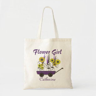 Bolsa Tote Florista do vagão do girassol