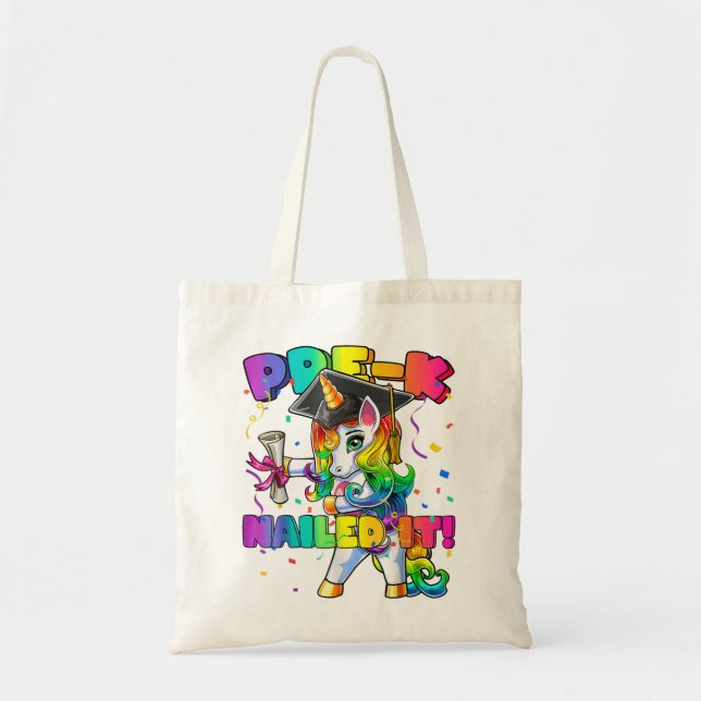 Bolsa Tote Flossing Garota de Diploma de Boné de formatura Pr (Frente)