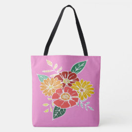 Bolsa Tote Flower Power #9