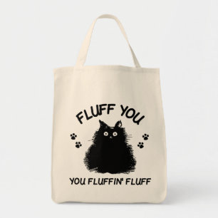 Bolsa Tote Fluff You You Fluffin Fluff Kitty Cat