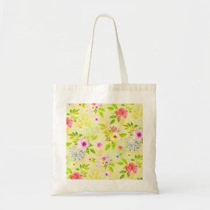 Bolsa Tote Flutuação de Aquarela Padrão uniforme I + suas ide