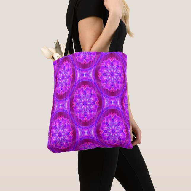 Bolsa Tote Flutuando a rosa.... (Close Up)