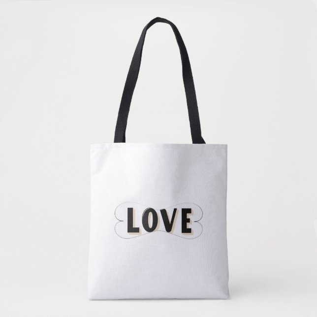 Bolsa Tote Fluxo de Amor (Frente)