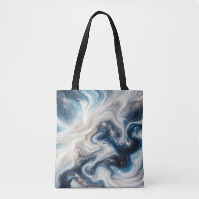 Bolsa Tote Fluxo de Nebula (Frente)