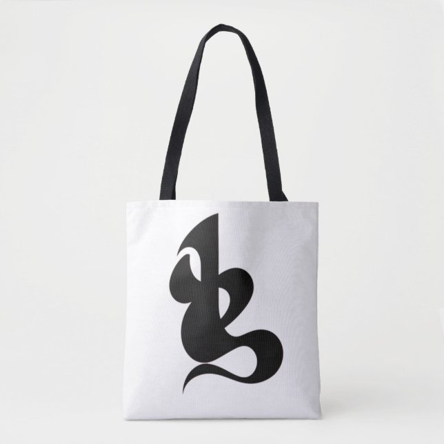 Bolsa Tote Fluxo Tribal Místico (Frente)