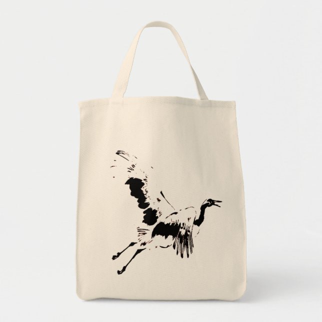 Bolsa Tote Flying Crane Bag (Frente)