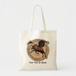 Bolsa Tote Flying Moose Aviation Patch