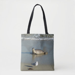 Bolsa Tote Foca-comum em La Jolla Califórnia