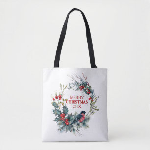 Bolsa Tote Foco e trecho de Natal