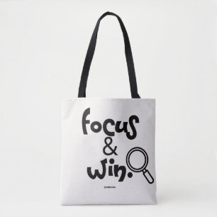 Bolsa Tote Foco e vitória.