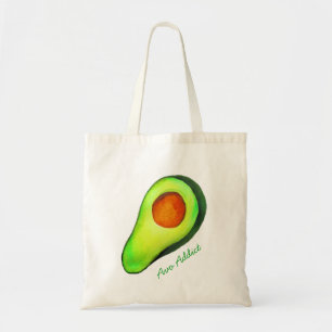 Bolsa Tote Fogo fruta verde de saúde