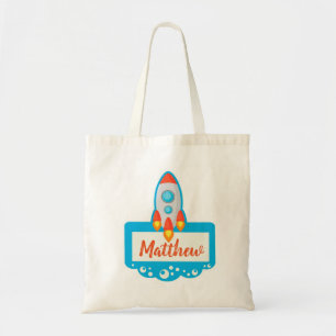 Bolsa Tote Foguete espacial