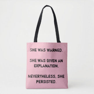 Bolsa Tote Foi advertida