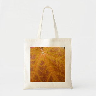 Bolsa Tote Folha de Bordo Amarela Outono Abstrato Natureza