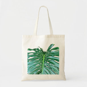Bolsa Tote Folha de palma de Caribe tropical, design