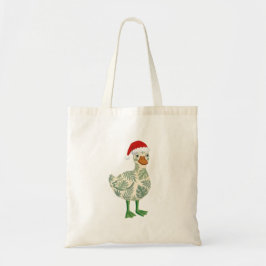 Bolsa Tote Folha Tropical Santa Duck