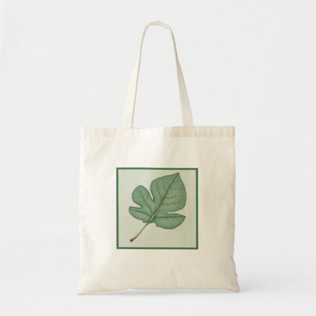 Bolsa Tote Folha Verde (Frente)