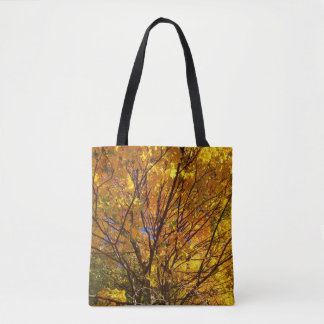 Bolsa Tote Folhagem Amarela de Outono