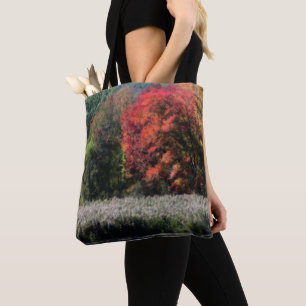 Bolsa Tote Folhagem De Queda Bordo De Um Efeito De Orton Mars