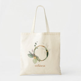 Bolsa Tote Folhagem Foliar Foliar Dourada Greenerada Personal
