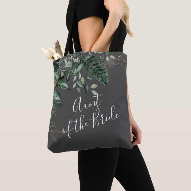 Bolsa Tote Folhas botânicas Tia Greenery da noiva T (Close Up)
