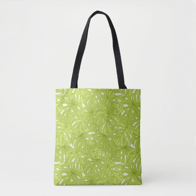 Bolsa Tote Folhas da palmeira (Frente)
