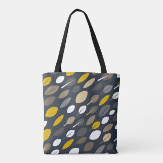 Bolsa Tote Folhas de meia-noite