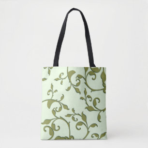 Bolsa Tote Folhas de oliveira rolando
