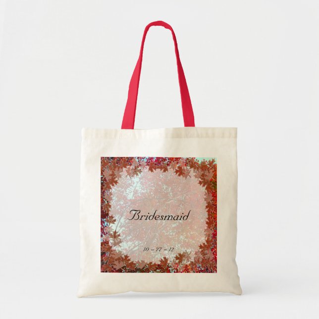 Bolsa Tote Folhas de outono (Frente)