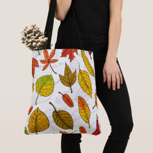 Bolsa Tote Folhas de outono em branco