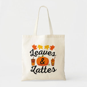 Bolsa Tote Folhas E Outono De Café Com Leite