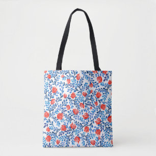 Bolsa Tote Folhas Florais: Padrão Natural Invisível