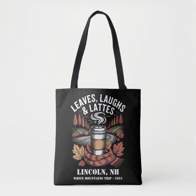 Bolsa Tote Folhas Personalizadas Travam Queda (Frente)