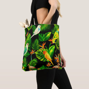 Bolsa Tote Folhas tropicais — floresta tropical