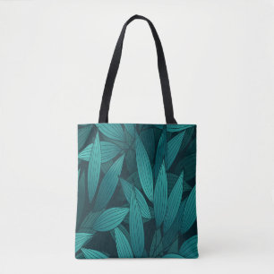 Bolsa Tote Folhas tropicais gradativas