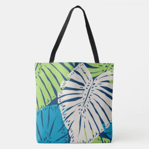 Bolsa Tote Folhas Tropicais Havaianas da Selva Monstera - Lim