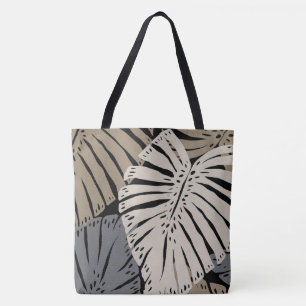Bolsa Tote Folhas Tropicais Havaianas da Selva Monstera - Pre