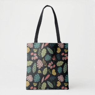 Bolsa Tote Folhas Tropicais: Summer Vintage Floral