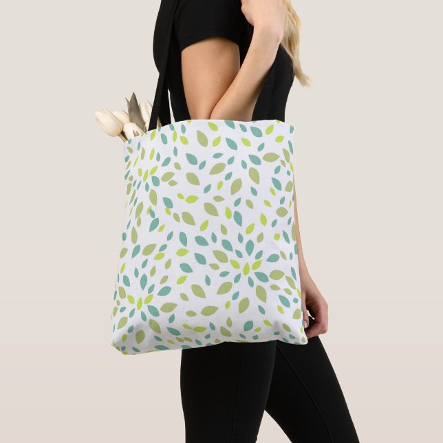 Bolsa Tote Folhas (Verde) (Close Up)