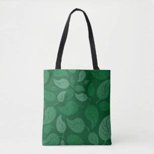 Bolsa Tote Folhas verdes