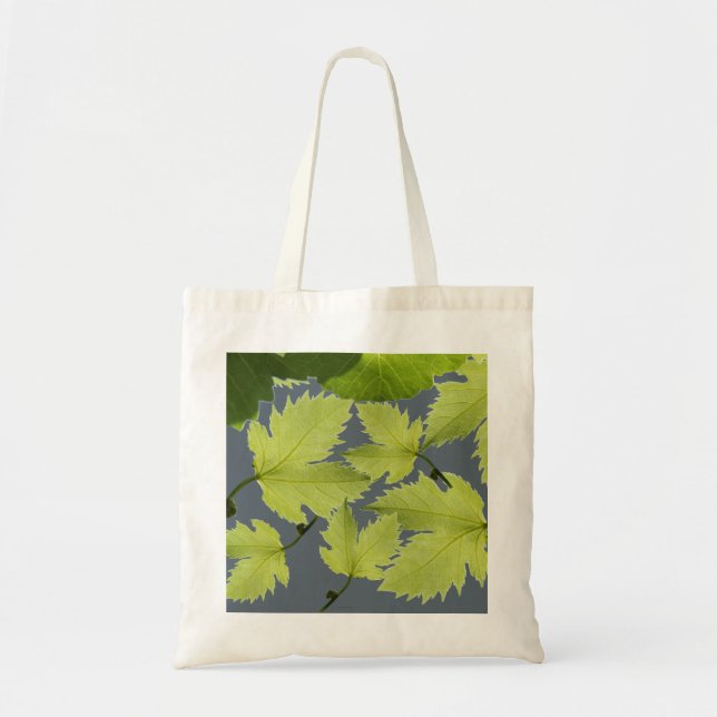 Bolsa Tote Folhas Verdes de Videira (Frente)