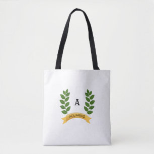 Bolsa Tote Folhas Verdes Personalizadas Lindas
