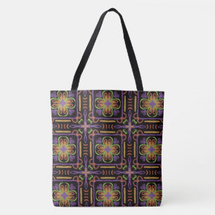 Bolsa Tote Folk do Carnaval da Meia-Noite