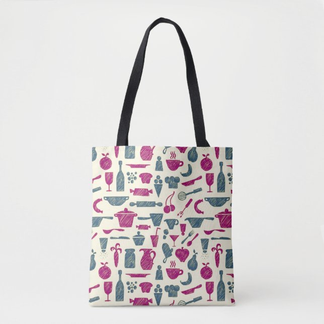 Bolsa Tote Fontes da cozinha (Frente)