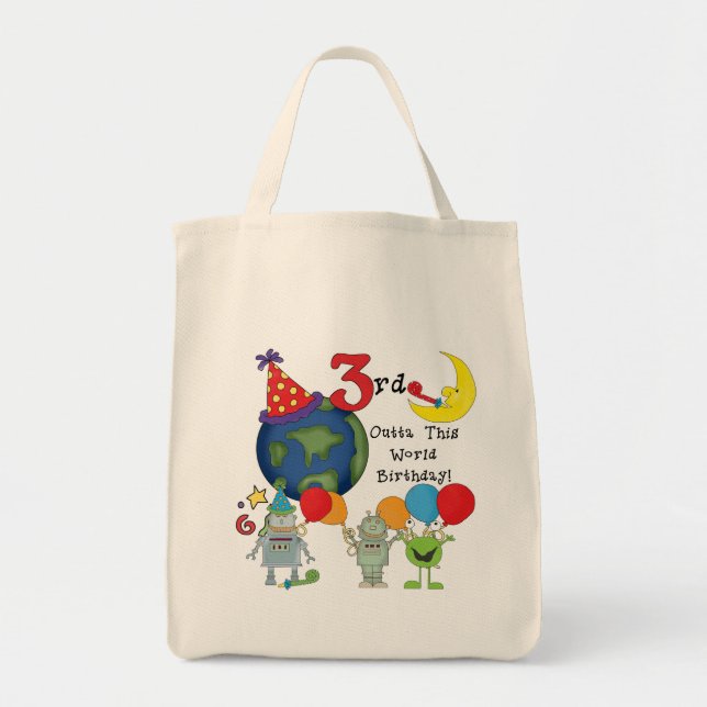 Bolsa Tote Fora deste Mundo - T-shirts e presentes (Frente)