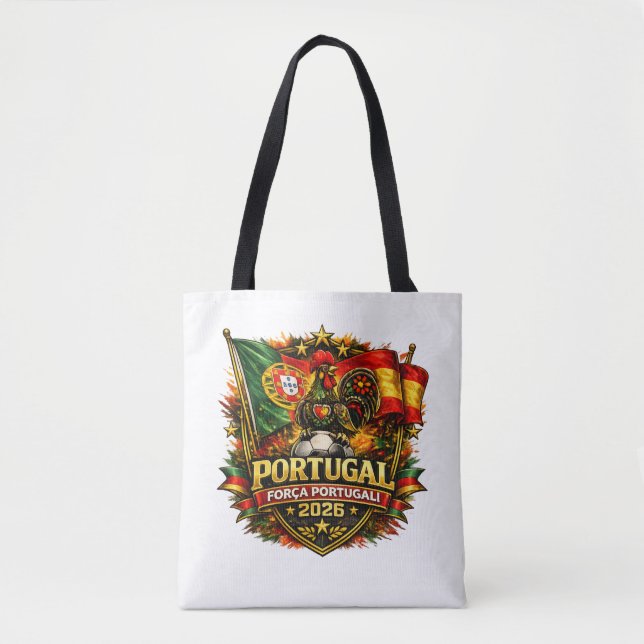 BOLSA TOTE FORÇA PORTUGAL  (Frente)