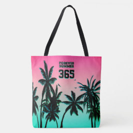Bolsa Tote Forever Summer 365 Gelado Flamingo Rosa Sherbet