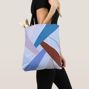 Bolsa Tote Forma Geométrica abstrato 3